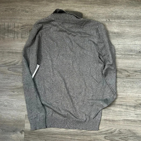 NWT Calvin Klein Silver Turtleneck Sz M - Picture 2 of 8